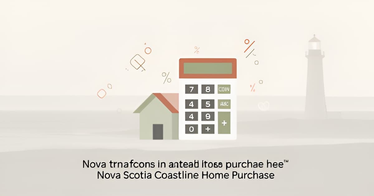 Nova Scotia Mortgage Calculator: DTT & Payment Guide